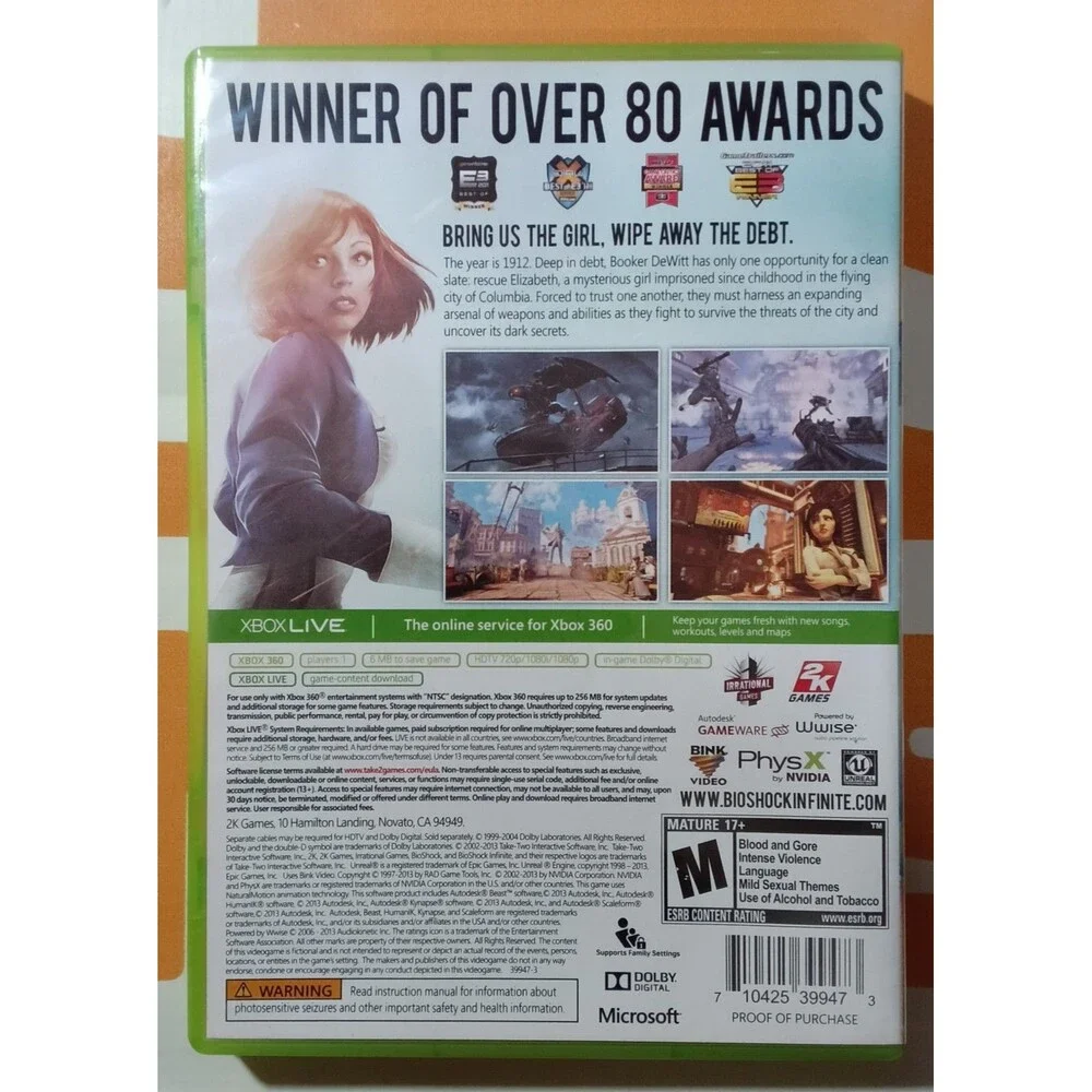 BioShock Infinite (Xbox 360)